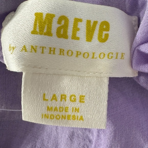 Anthropologie Maeve Cottage Floral Abstract Chiffon Skirt Women’s Sz L NWT $99 - Picture 10 of 14